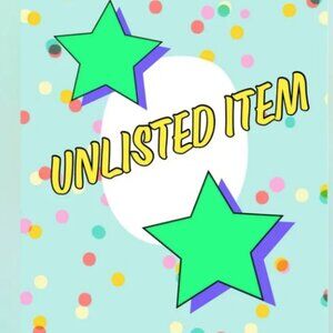 UNLISTED ITEM FOR LIVE SHOW 🎈🎈🎈⭐️⭐️#1-80